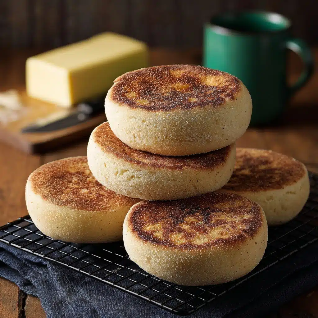 Homemade English Muffins Recipe - Recipe Image