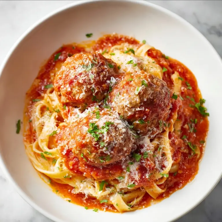 Spaghetti and Meatballs Recipe