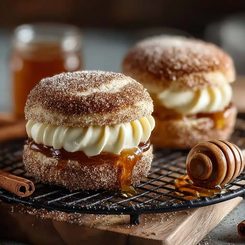 Apple Cider Whoopie Pie Cookies with Caramel Recipe - Recipe Image