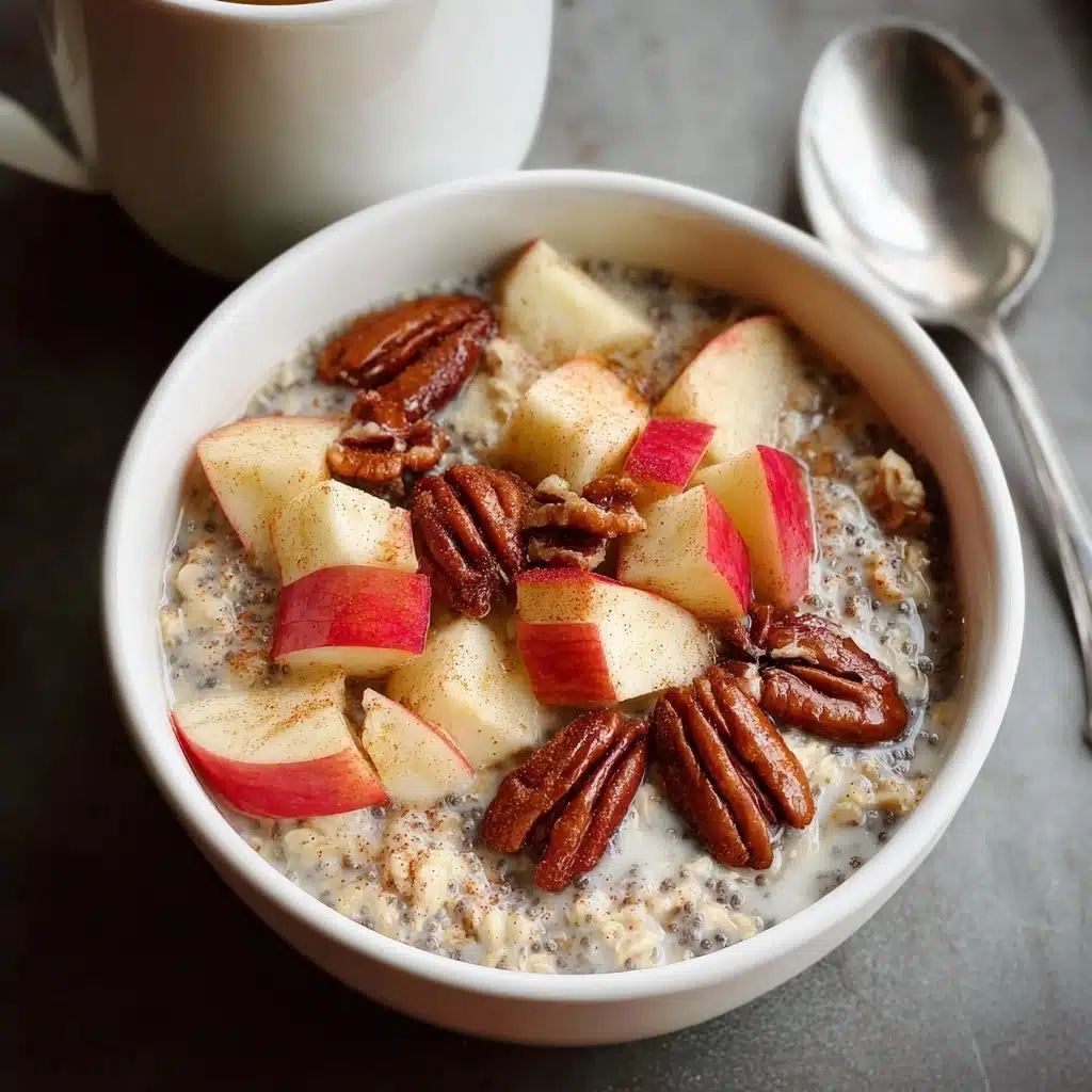 Apple Cinnamon Overnight Oats Recipe