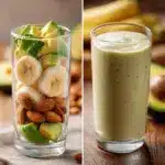 Almond Banana Avocado Smoothie Recipe