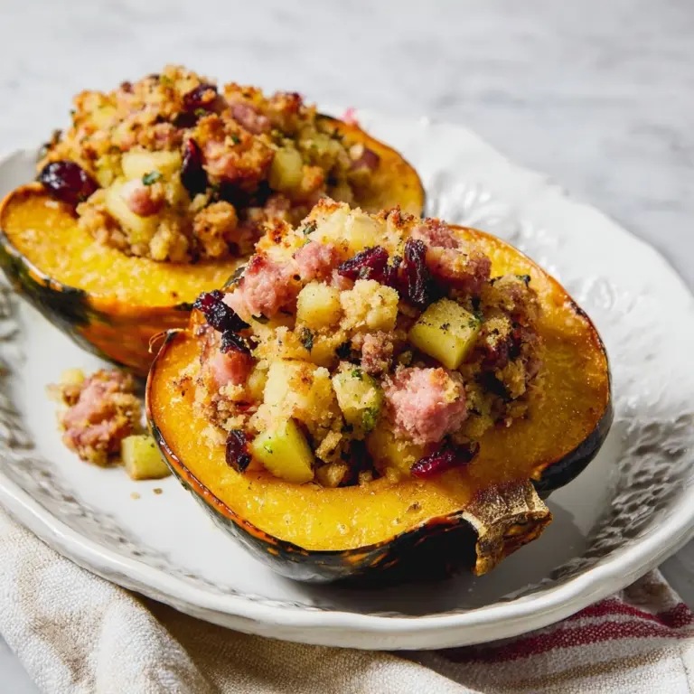 Stuffed Acorn Squash Recipe