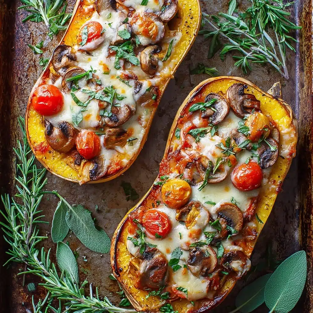 Italian Sausage and Spinach Stuffed Spaghetti Squash Recipe