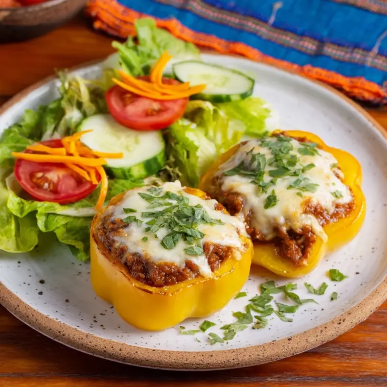 Mini Meatloaf Pepper Rings Recipe