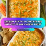 Cottage Cheese Buffalo Chicken Dip Recipe