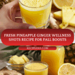 Pineapple Ginger Wellness Shots Recipe