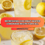 Coconut Water Lemonade Recipe