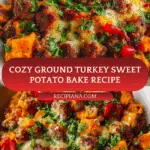 Ground Turkey Sweet Potato Bake Recipe