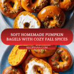 Pumpkin Bagels Recipe