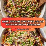 Miso Sesame Dense Bean Salad Recipe