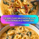 Creamy Marry Me Tuscan Chicken Soup Recipe