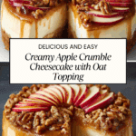 Apple Crumble Cheesecake Recipe