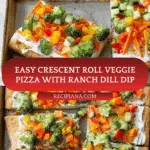 Crescent Roll Veggie Pizza Recipe