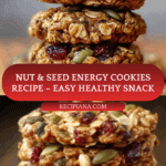 Healthy Nut & Seed Energy Cookies Recipe