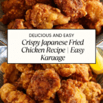Quick & Easy Karaage (Japanese Fried Chicken) Recipe