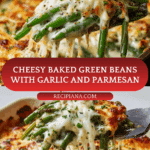 Cheesy Baked Green Beans Recipe
