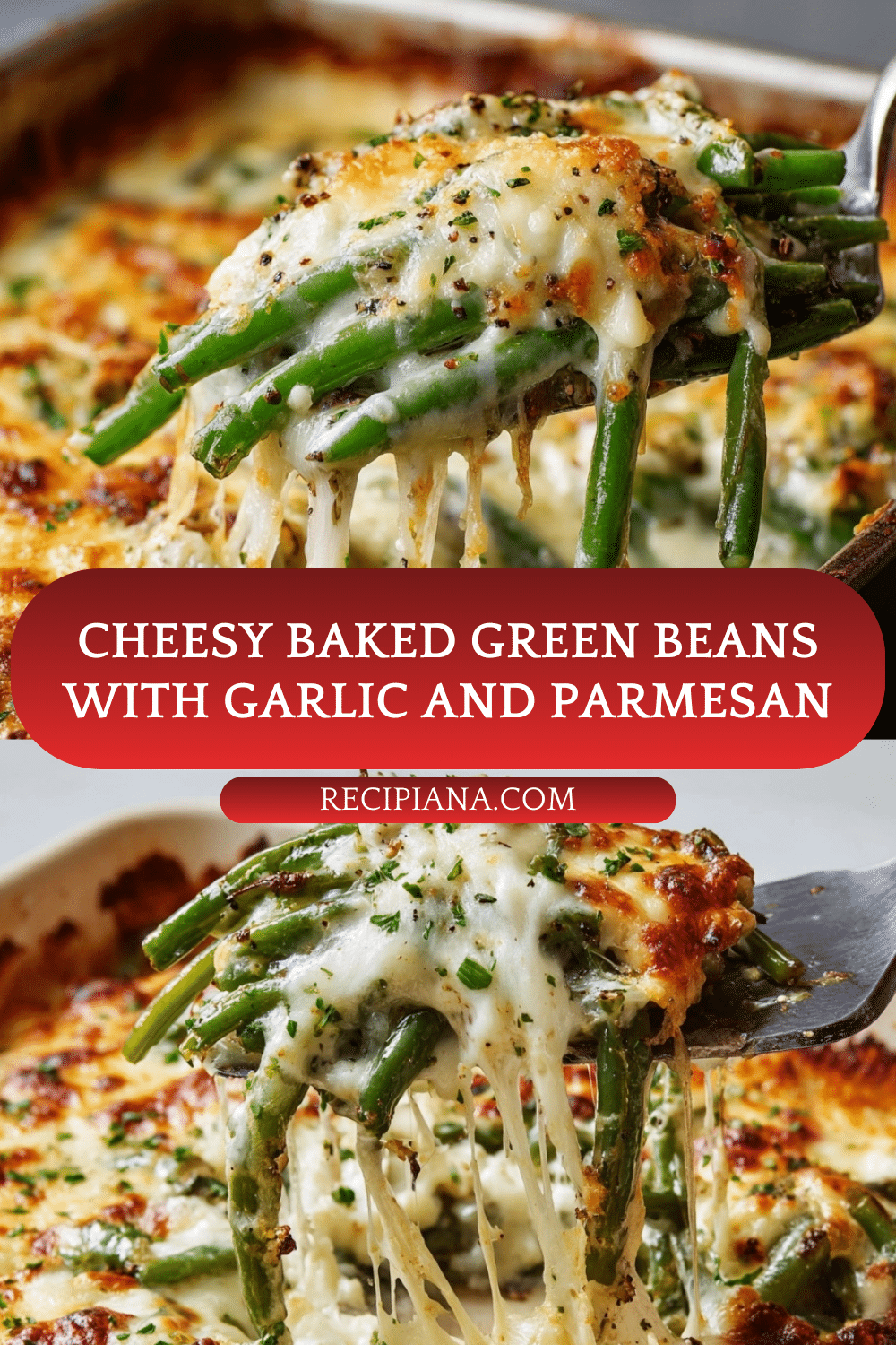 Cheesy Baked Green Beans – Irresistibly Gooey & Flavorful
