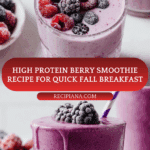 Healthy High Protein Smoothie (46 Grams Per Serving) Recipe