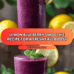 ti-Inflammatory Lemon-Blueberry Smoothie Recipe