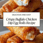 Buffalo Chicken Dip Egg Rolls: A Delicious & Easy Recipe