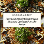 Okonomiyaki (Easy Japanese Cabbage Pancake) Recipe