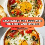 Baked Feta Eggs Recipe