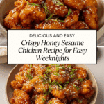 Honey Sesame Chicken Recipe