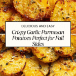 Viral Crispy Garlic Parmesan Crusted Potatoes Recipe