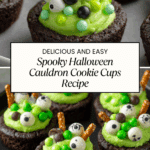 Cauldron Cookie Cups Recipe