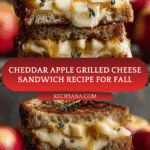 Cheddar and Apple Grilled Cheese Sandwiches Recipe