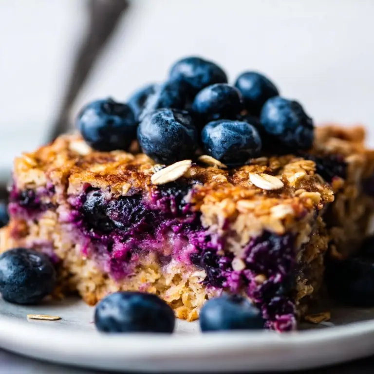 Lightly grease a 7x11 inch rectangular baking dish and spread the oat mixture in it Recipe