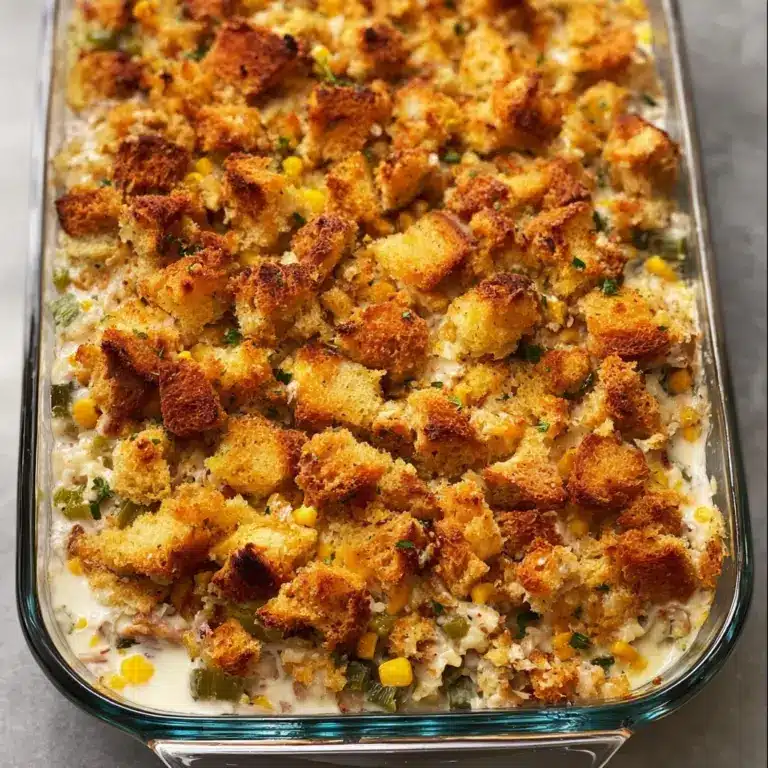 Chicken and Stuffing Casserole Recipe