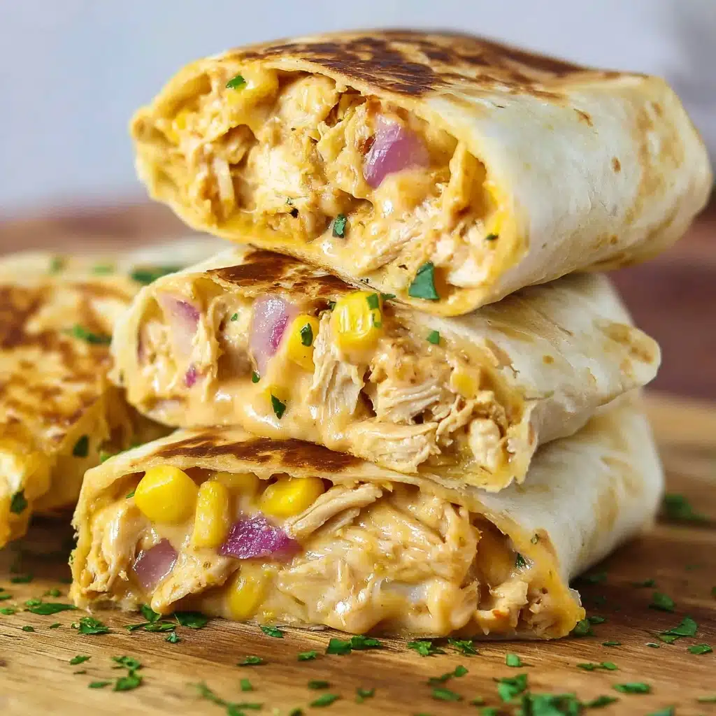 Chicken Wraps {15 Minute Meal} Recipe - Recipe Image
