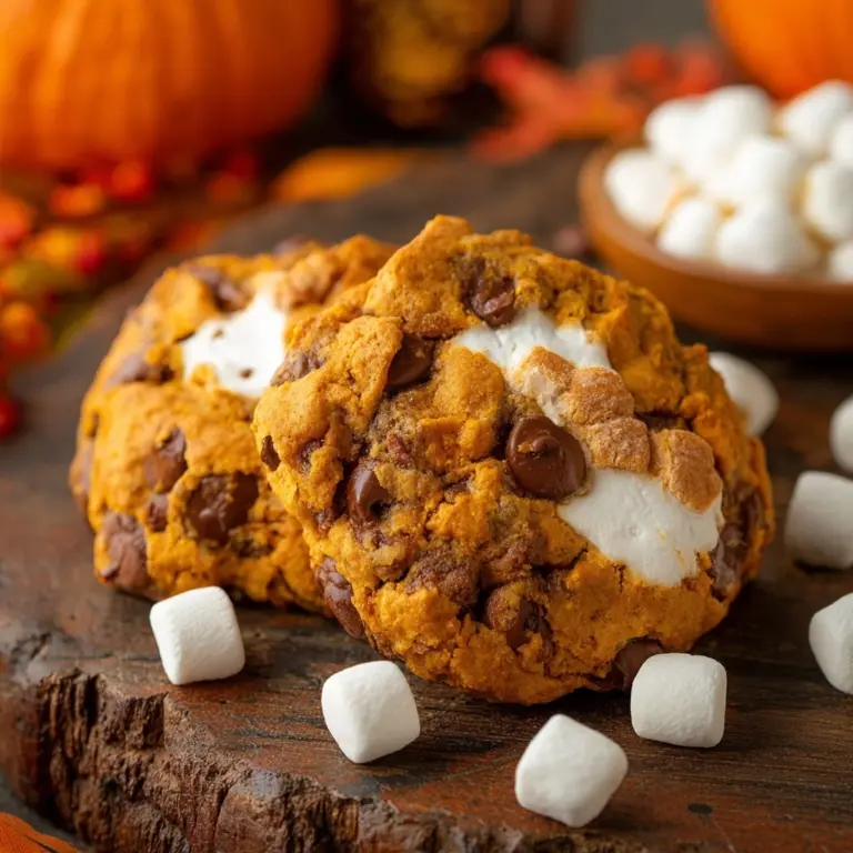Pumpkin S'mores Cookies Recipe