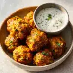 Creole Sausage Balls with Remoulade Dipping Sauce Recipe