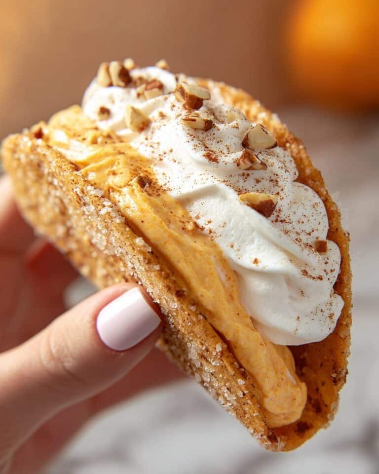 Easy Homemade Pumpkin Pie Tacos Recipe