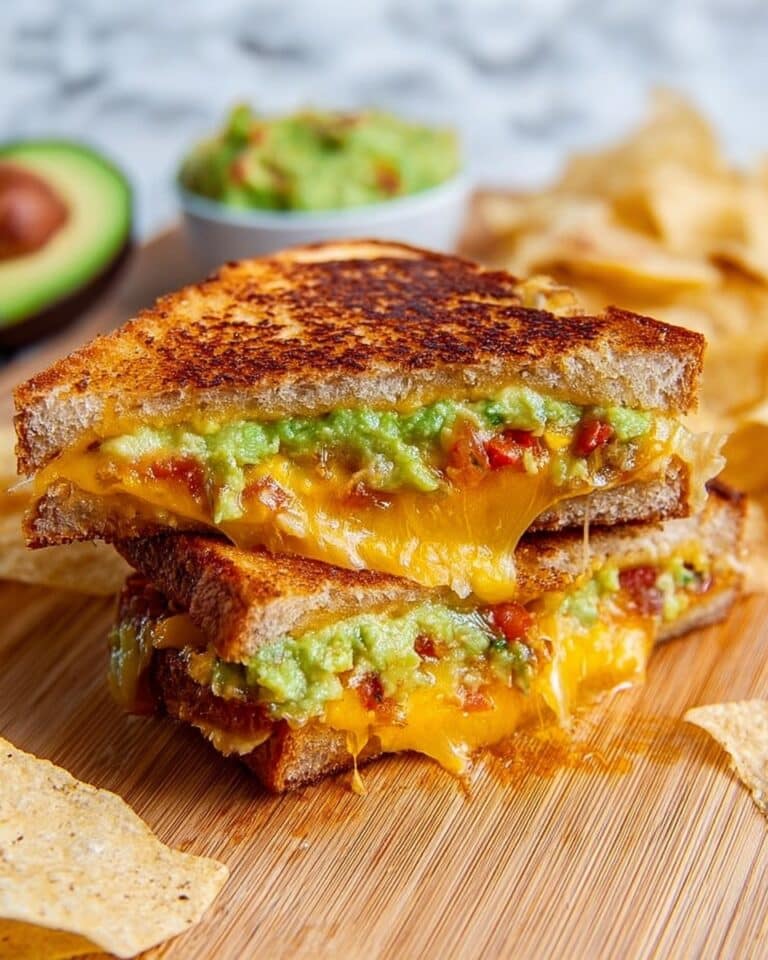 Bacon Guacamole Grilled Cheese Sandwich Recipe