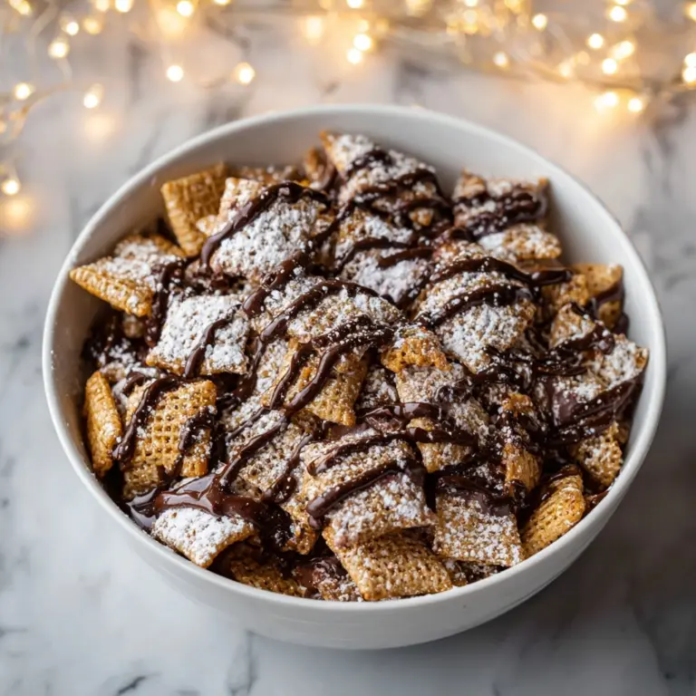 Reindeer Chow Christmas Snack Mix Recipe