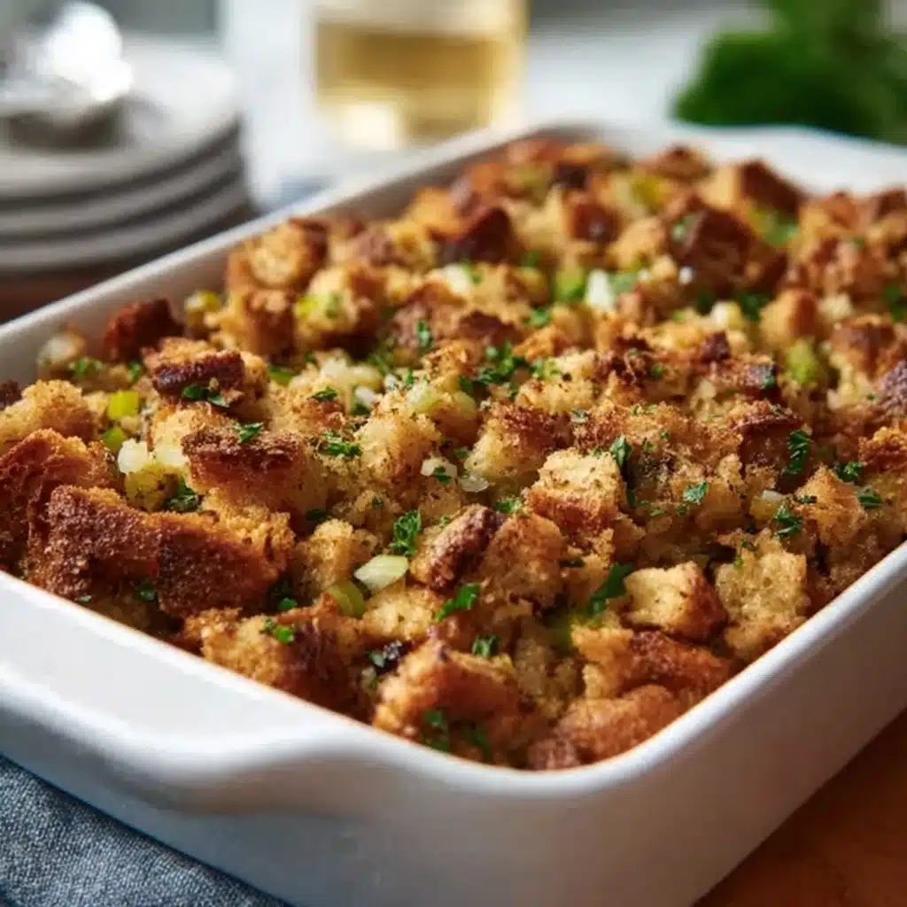 Delicious Grandma’s Thanksgiving Stuffing Recipe - Recipe Image