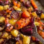 Maple Dijon Roasted Carrots and Apples Recipe