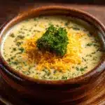 Hearty Cheddar Garlic Herb Potato Soup Recipe