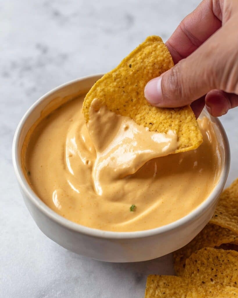 Easy Nacho Cashew Cheese Sauce Recipe