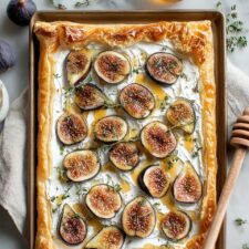 Fig and Goat Cheese Tart Recipe