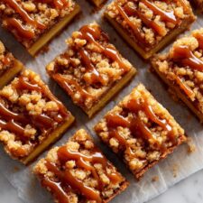 Salted Caramel Apple Pie Bars Recipe