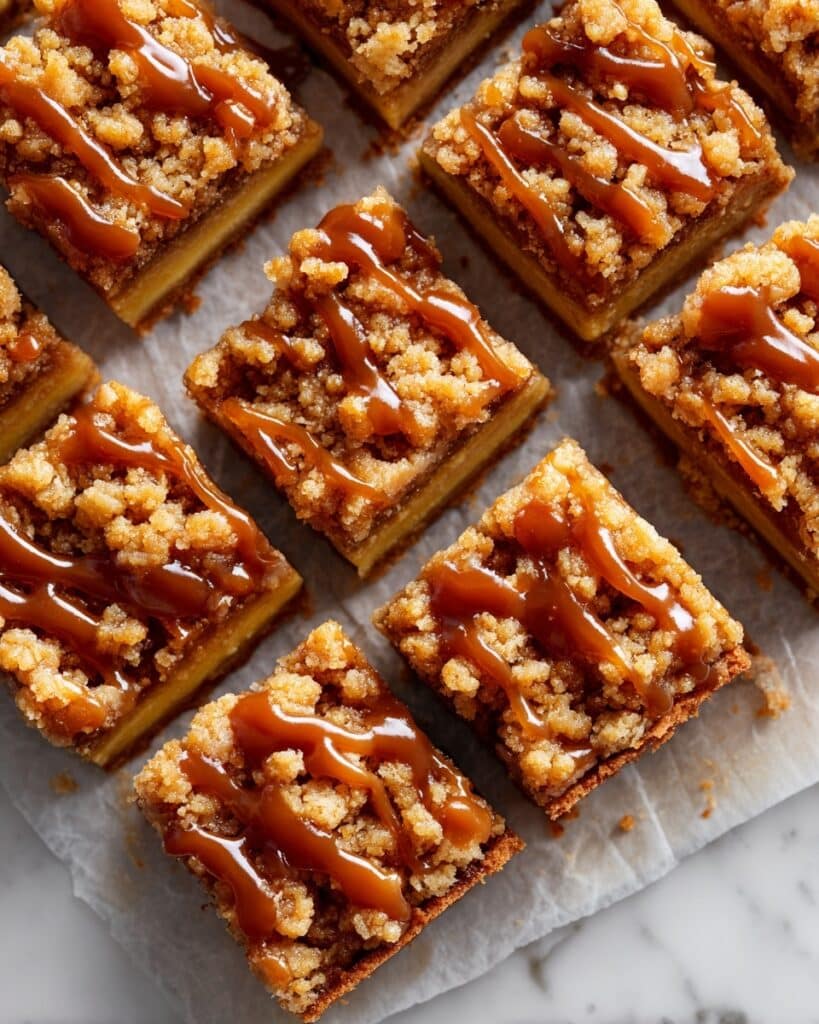 Salted Caramel Apple Pie Bars Recipe