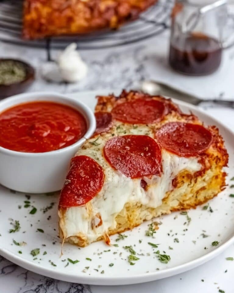 Pizza Style Cottage Cheese Bake – Easy Protein-Packed Dinner Recipe