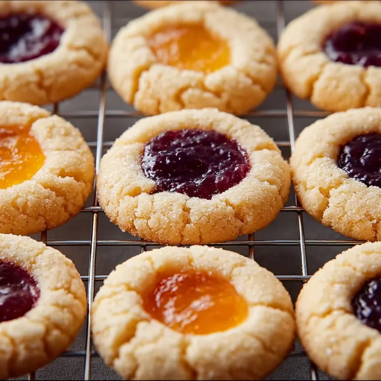 Best Christmas Thumbprint Cookies Recipe