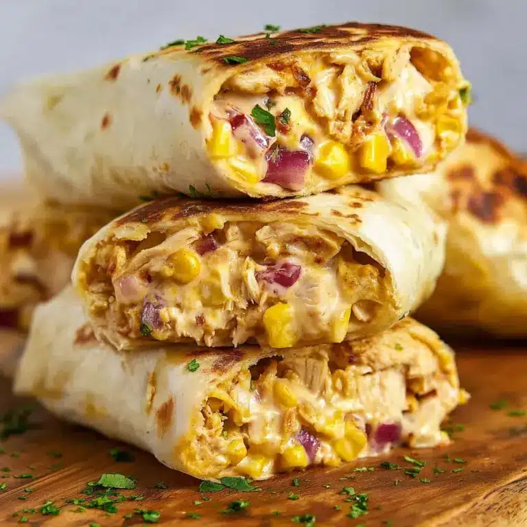 Chicken Wraps {15 Minute Meal} Recipe