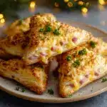 Cheddar and Ham Stuffed Christmas Trees Recipe