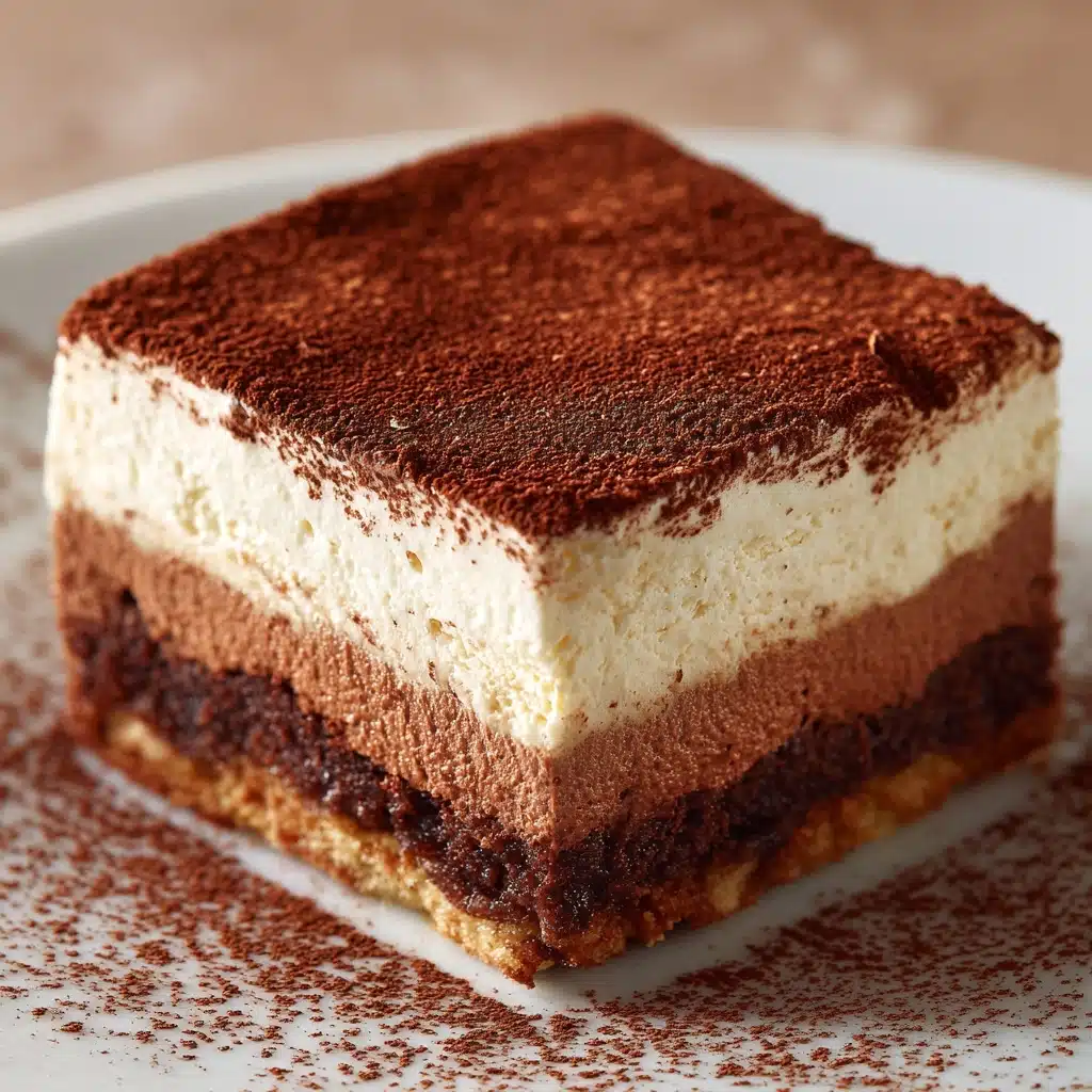 Tiramisu Brownies Recipe - Recipe Image